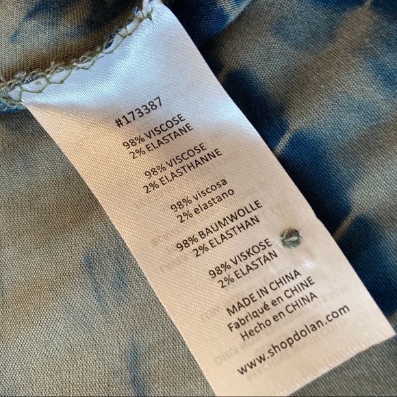 Anthropologie Eliska Tie-Dye Maxi Dress shortened hem Dolan left coast M - Picture 14 of 15